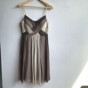 SILK Ombre Chiffon A-Line Dress - Size 6